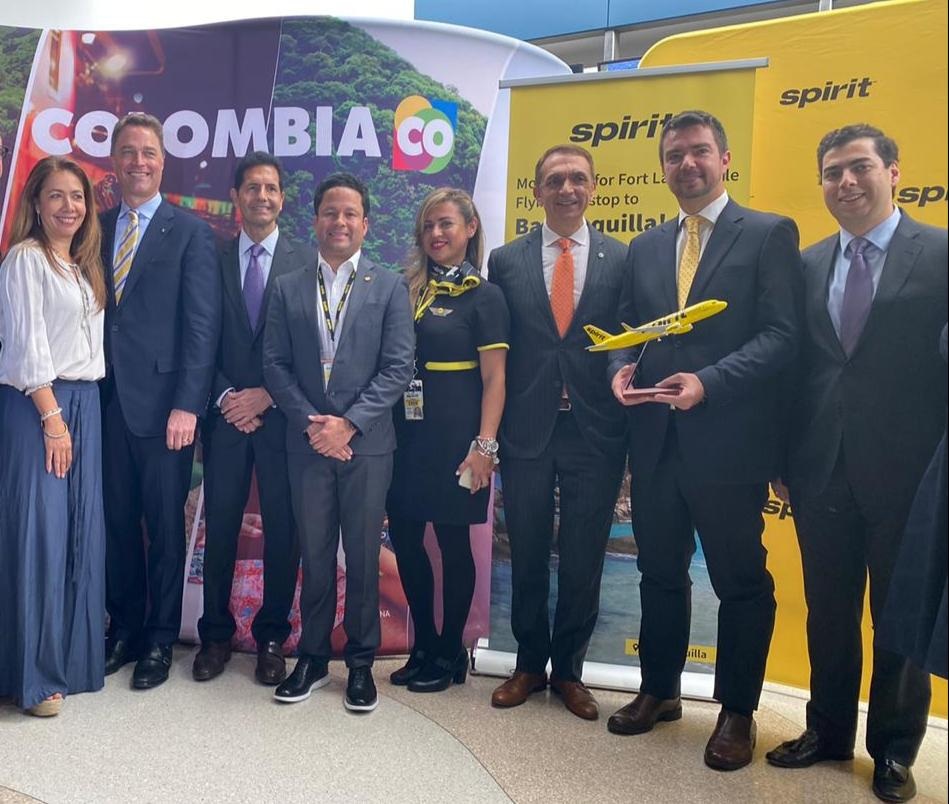 Nueva ruta aérea directa operada por Spirit Airlines conectará a Bucaramanga con los Estados Unidos