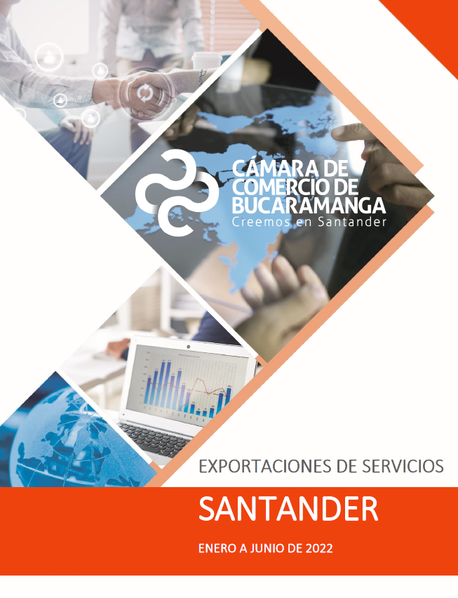 Exportaciones de Servicios en Santander 2022 - enero-junio