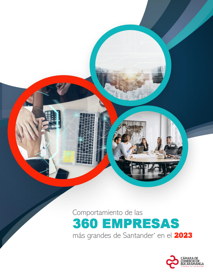 Comportamiento de las 360 empresas más grandes de Santander 2023*