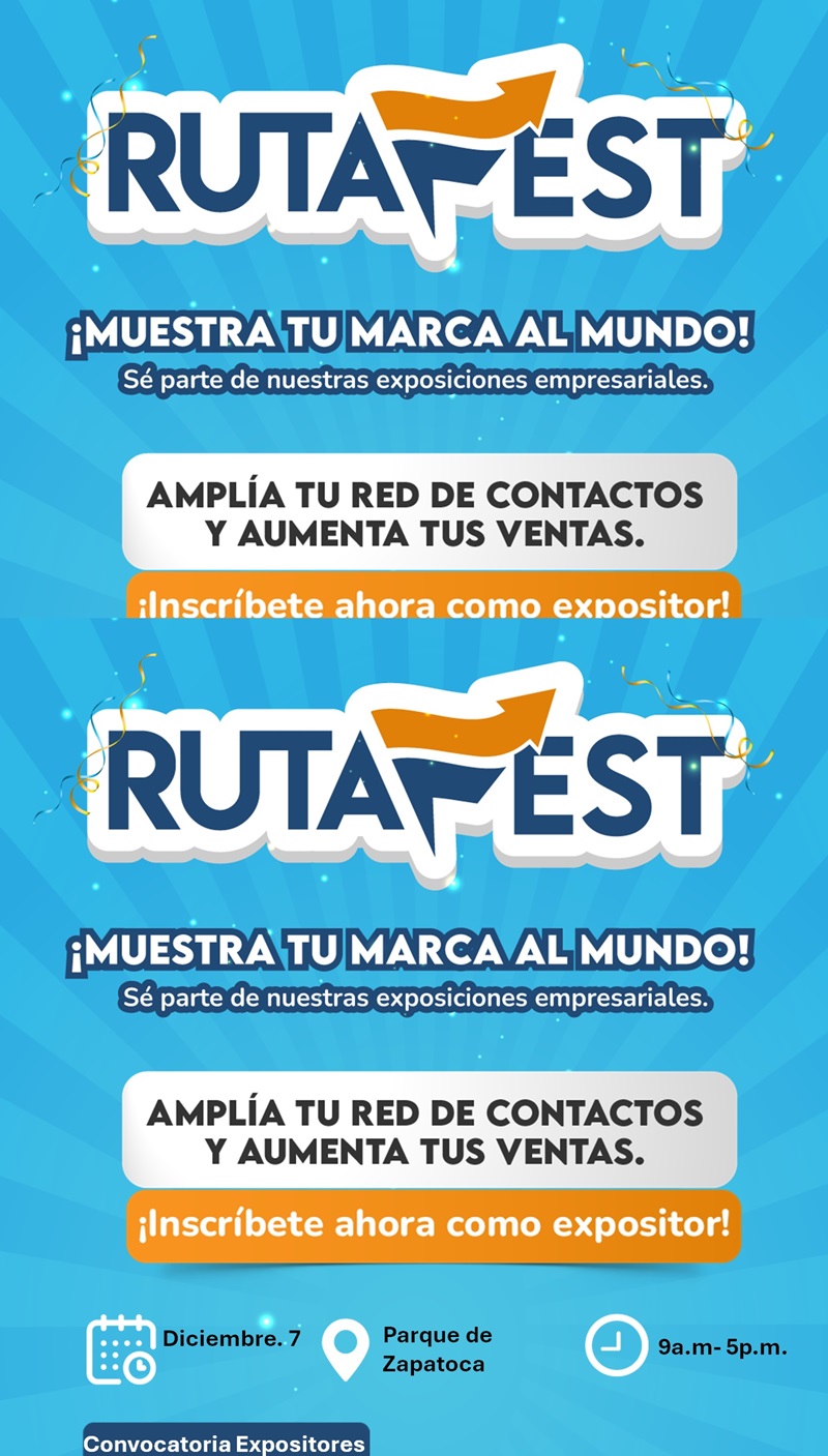 RUTA FEST PARQUE DE ZAPATOCA