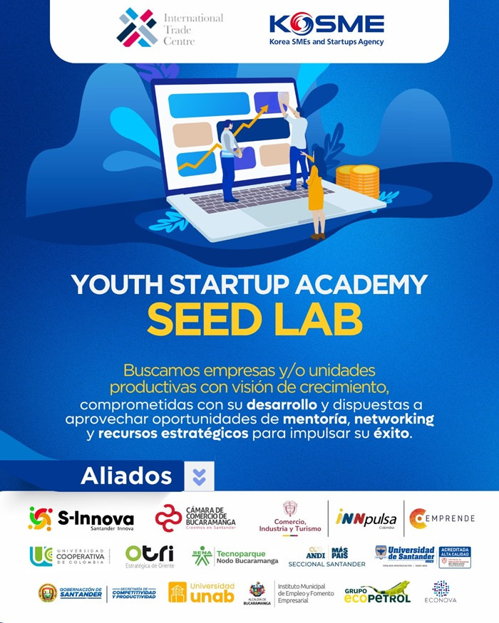 ¡Impulsa tu emprendimiento con YOUTH STARTUP ACADEMY SEED LAB!