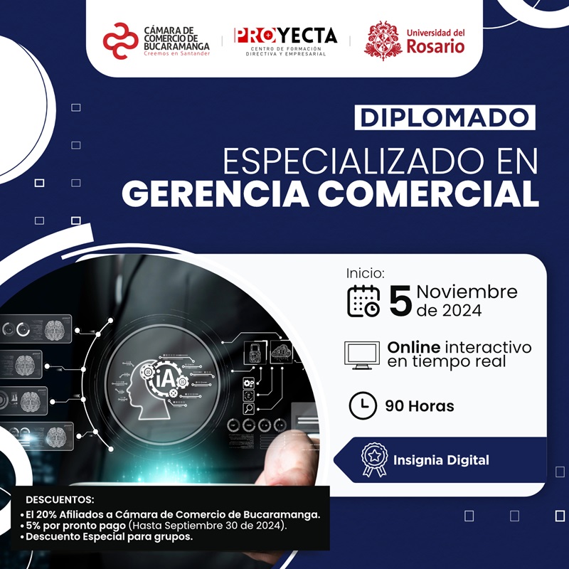 DIPLOMADO ESPECIALIZADO EN GERENCIA COMERCIAL