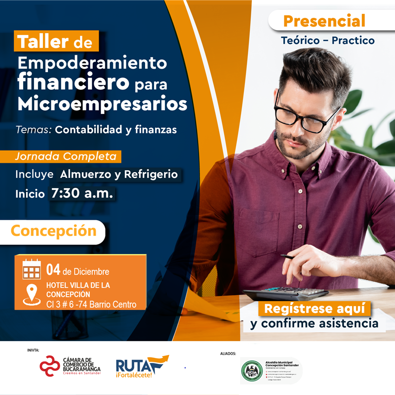 TALLER EMPODERAMIENTO FINANCIERO PARA MICROEMPREARIOS CONCEPCIÓN