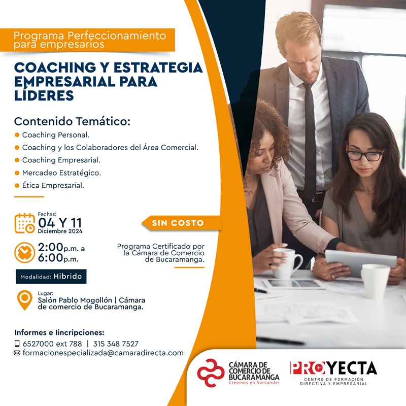 COACHING Y ESTRATEGIA EMPRESARIAL PARA LÍDERES