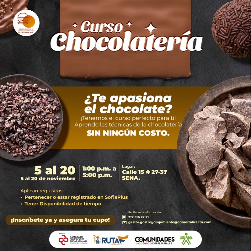 CURSO DE CHOCOLATERÍA