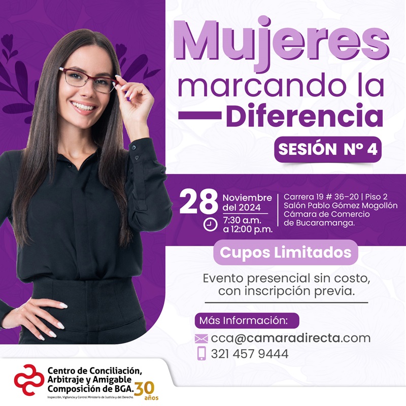 MUJERES MARCANDO LA DIFERENCIA SESIÓN No. 4  