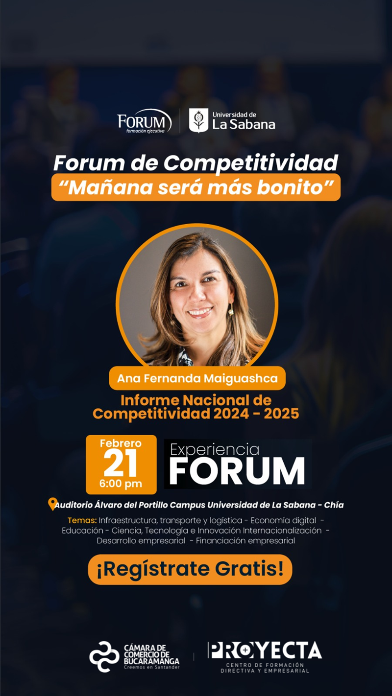 CONFERENCIA FORUM DE COMPETITIVIDAD