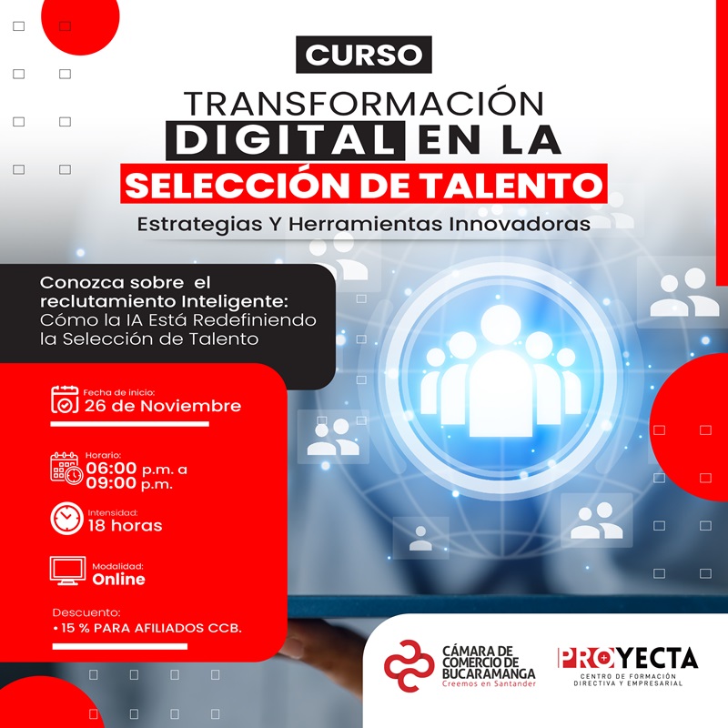 CURSO TRANSFORMACIÓN DIGITAL EN LA SELECCIÓN DE TALENTO