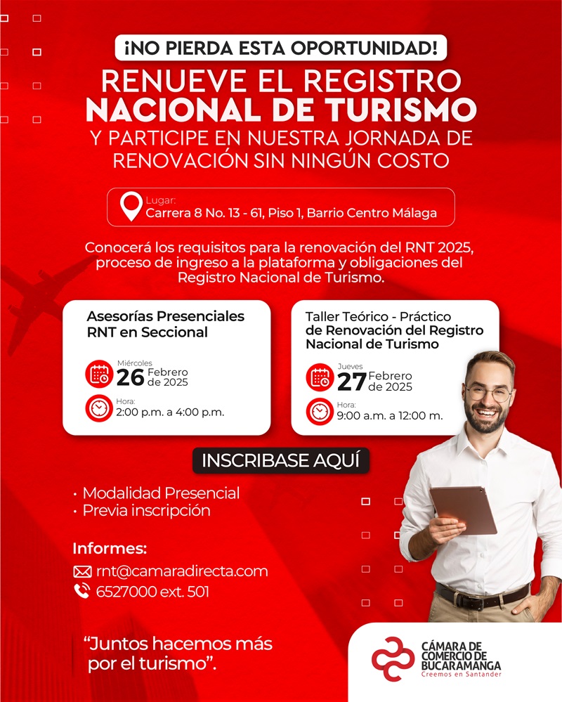 ASESORÍA Y TALLER TEÓRICO-PRÁCTICO DE RENOVACIÓN DEL RNT 27 FEBRERO 2025