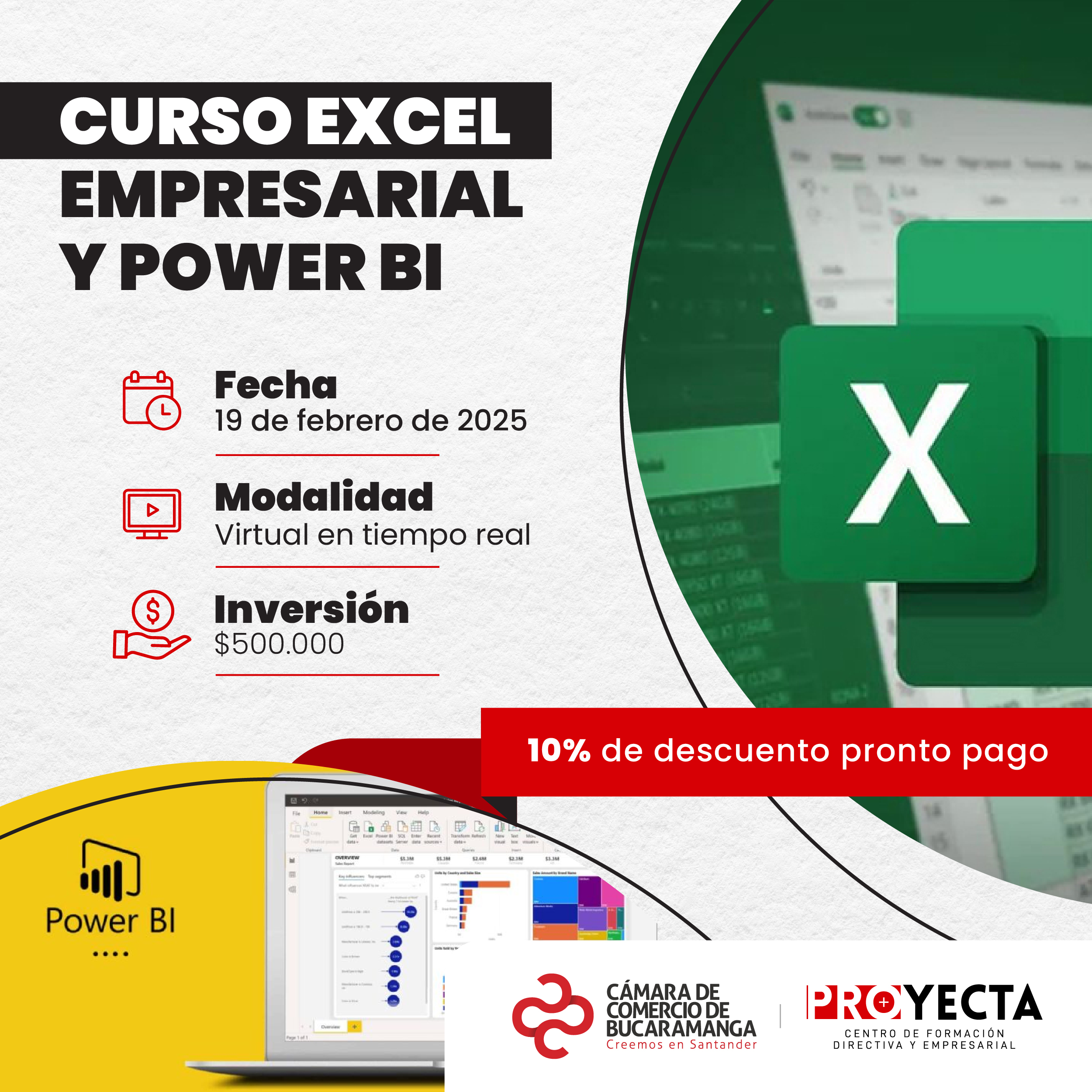 CURSO EXCEL EMPRESARIAL Y POWER BI 