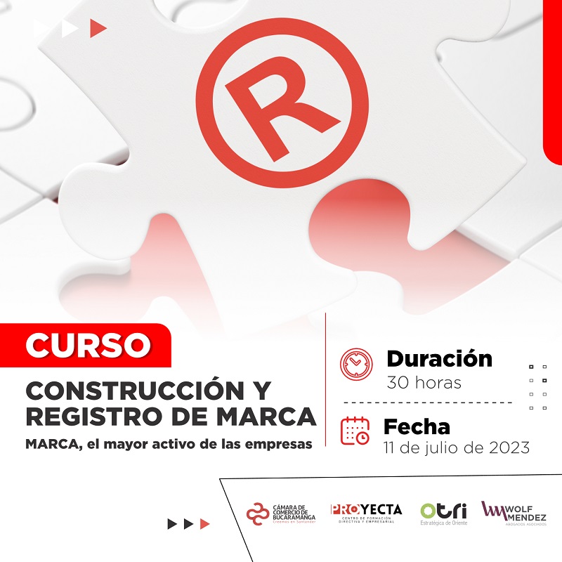 CURSO CONSTRUCCION  Y REGISTRO DE MARCA 