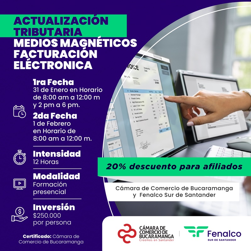 CURSO DE ACTUALIZACION TRIBUTARIA-MEDIOS MAGNÉTICOS - FACTURACIÓN ELÉCTRONICA 