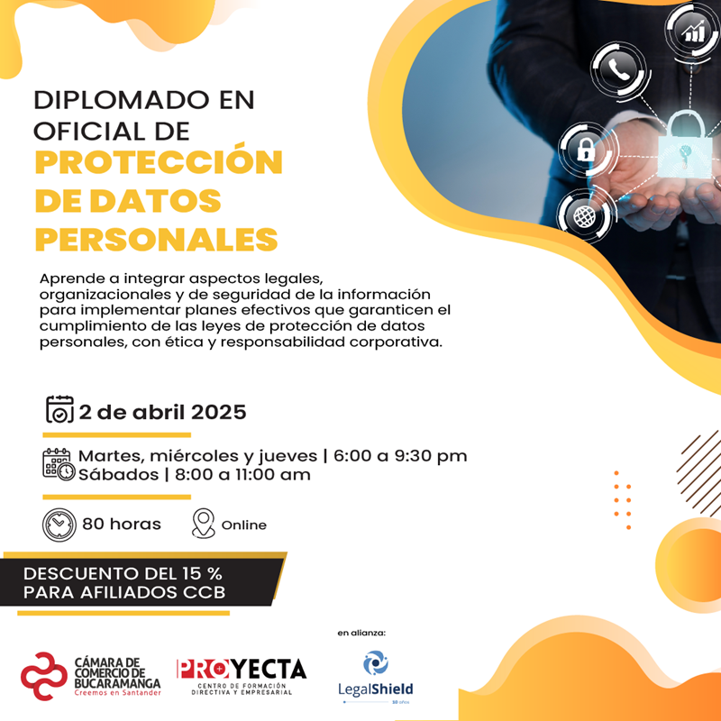 DIPLOMADO EN OFICIAL DE PROTECCIÓN DE DATOS PERSONALES