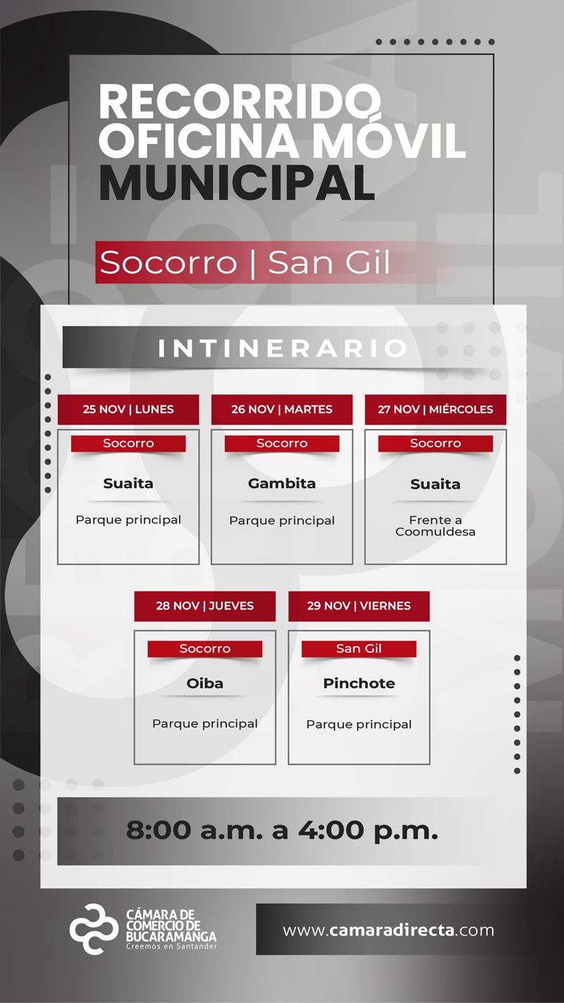 RECORRIDO OFICINA MÓVIL MUNICIPAL 2024