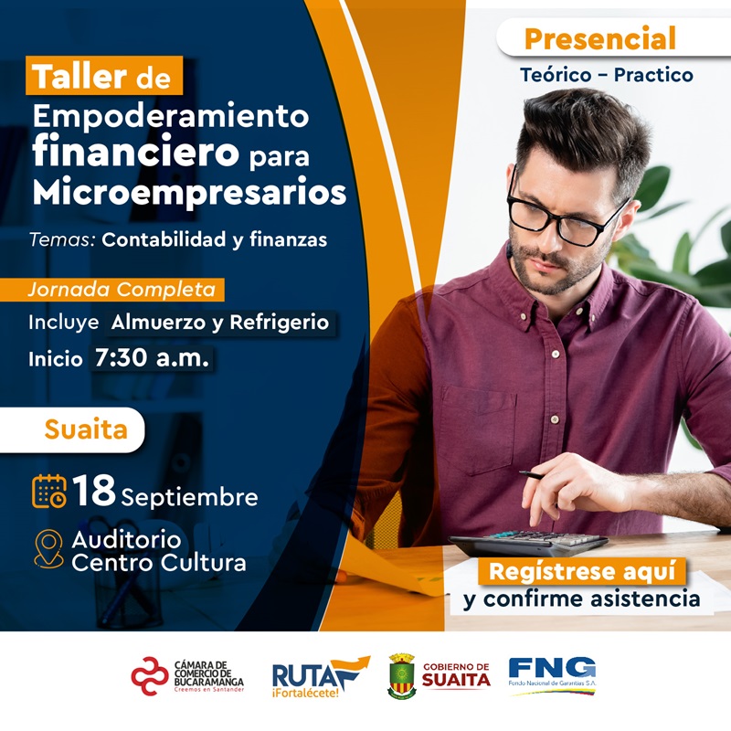 TALLER DE EMPODERAMIENTO FINANCIERO PARA MICROEMPRESARIOS SUAITA