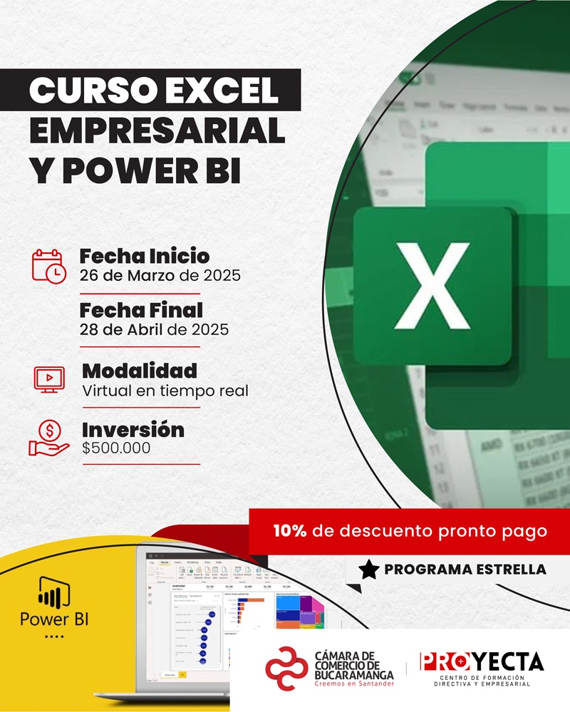 CURSO EXCEL EMPRESARIAL Y POWER BI MARZO 2025