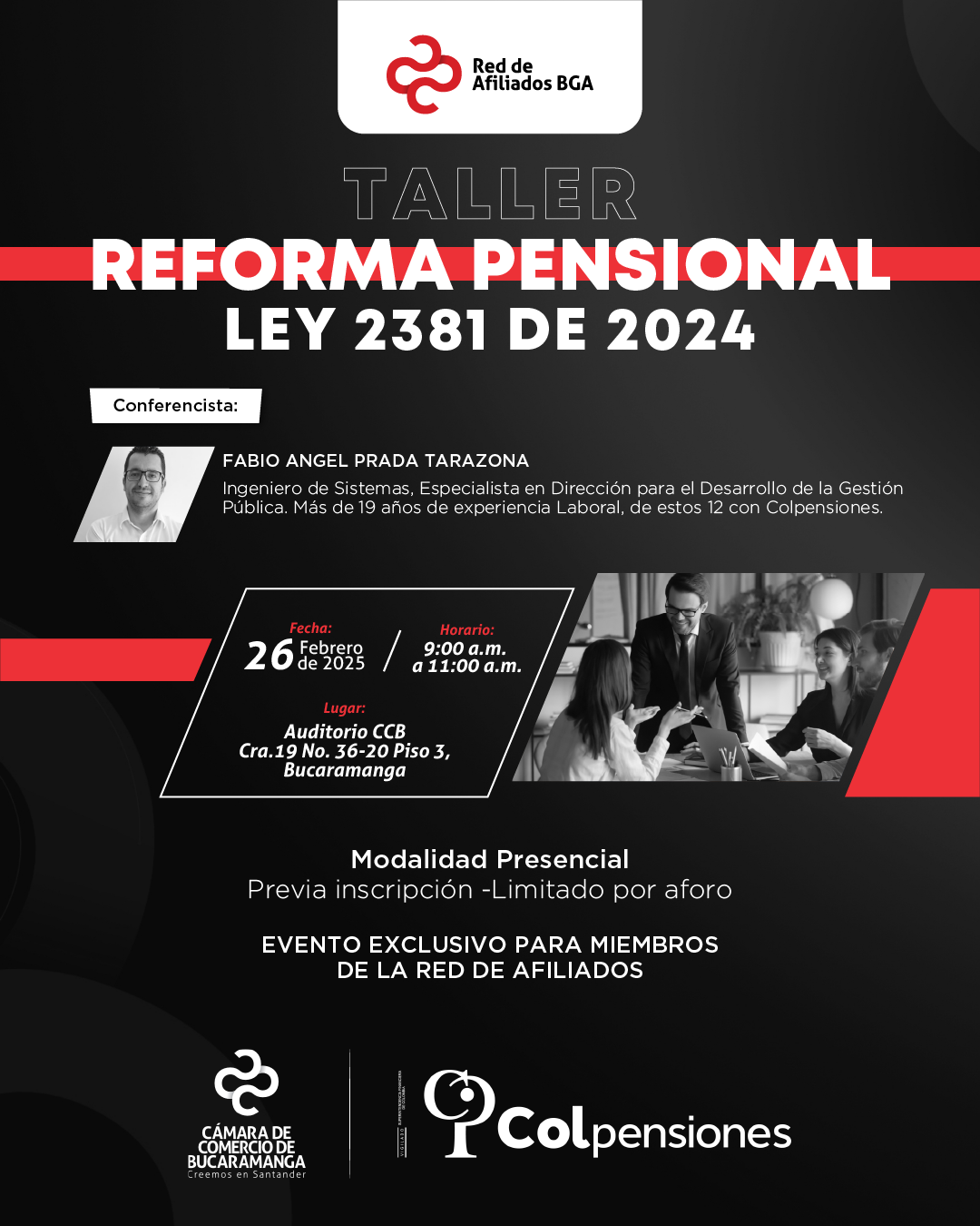 TALLER REFORMA PENSIONAL - LEY 2381 DE 2024