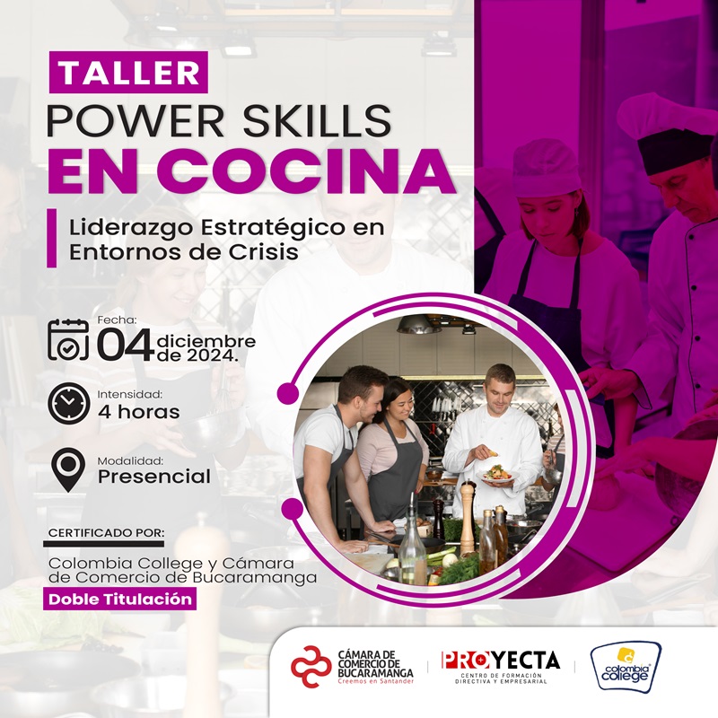 TALLER POWER SKILLS EN COCINA