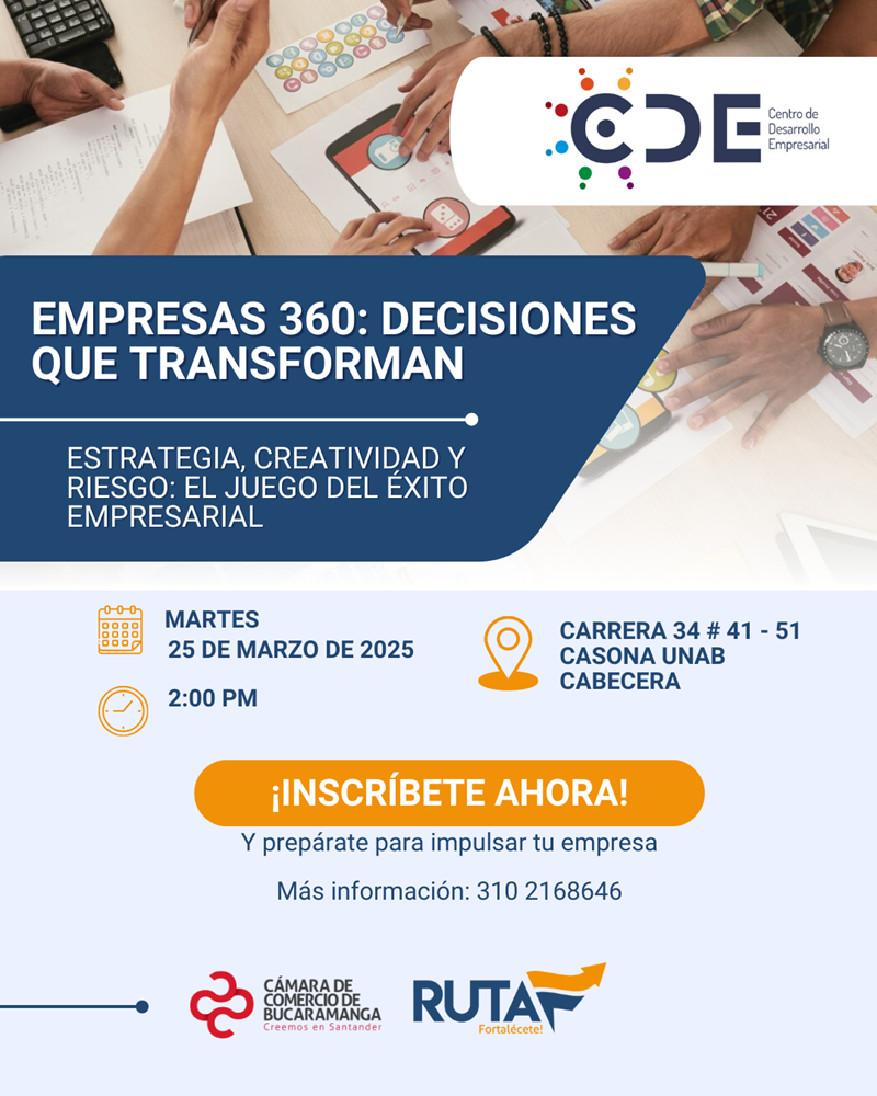 CONECTA, APRENDE Y TRANSFORMA TU EMPRESA EN EMPRESAS 360 25 MARZO 2025 