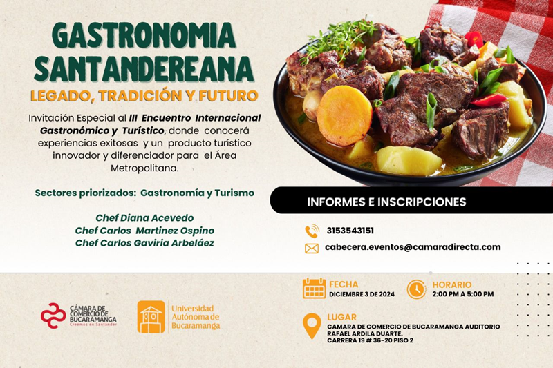 III ENCUENTRO INTERNACIONAL GASTRONÓMICO Y TURÍSTICO