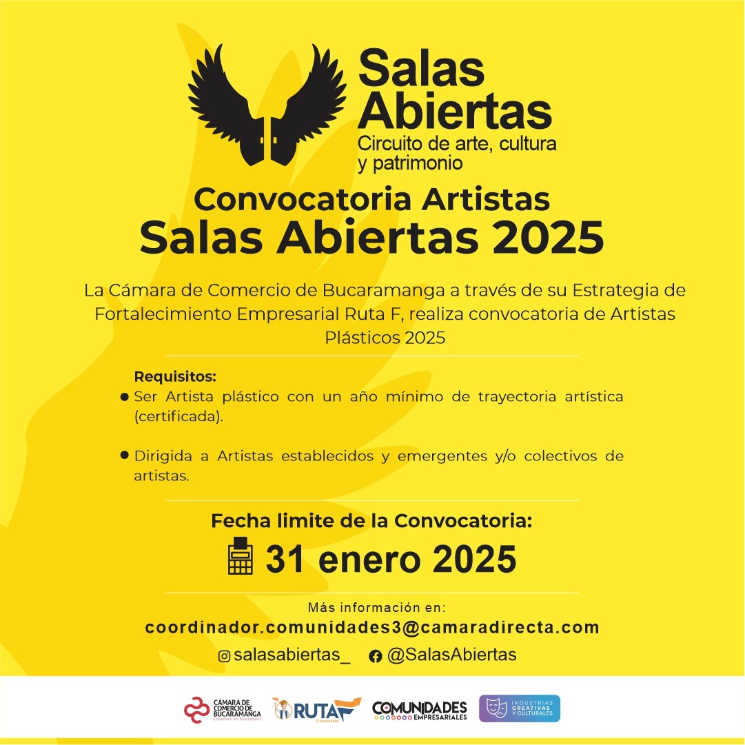 CONVOCATORIA DE ARTISTAS 2025