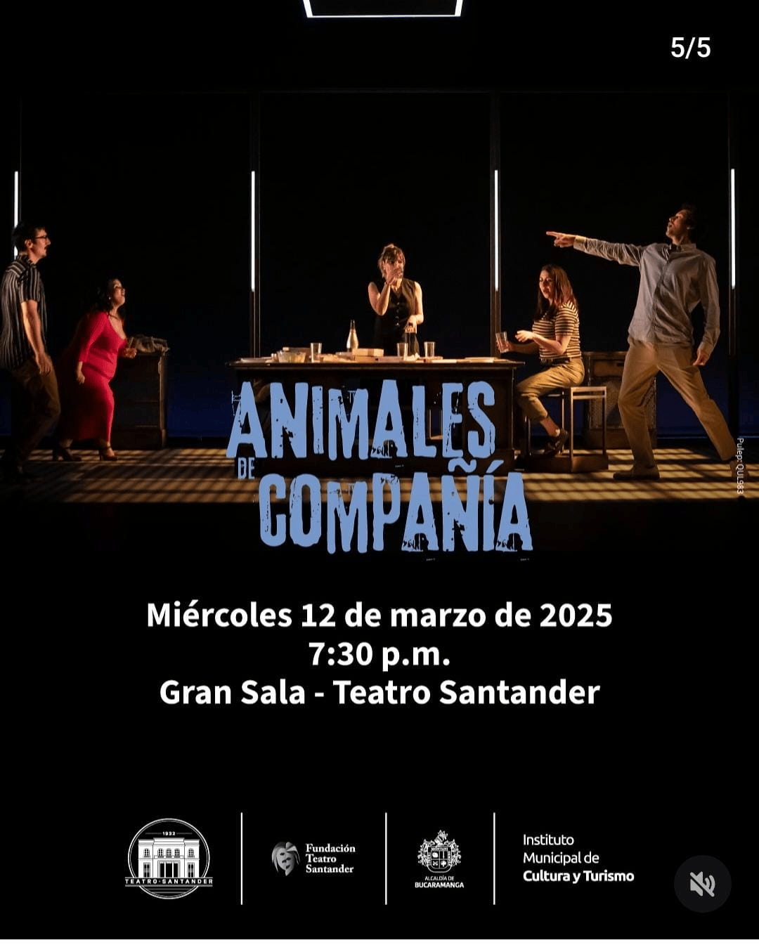 OBRA DE TEATRO: ANIMALES DE COMPAÑÍA