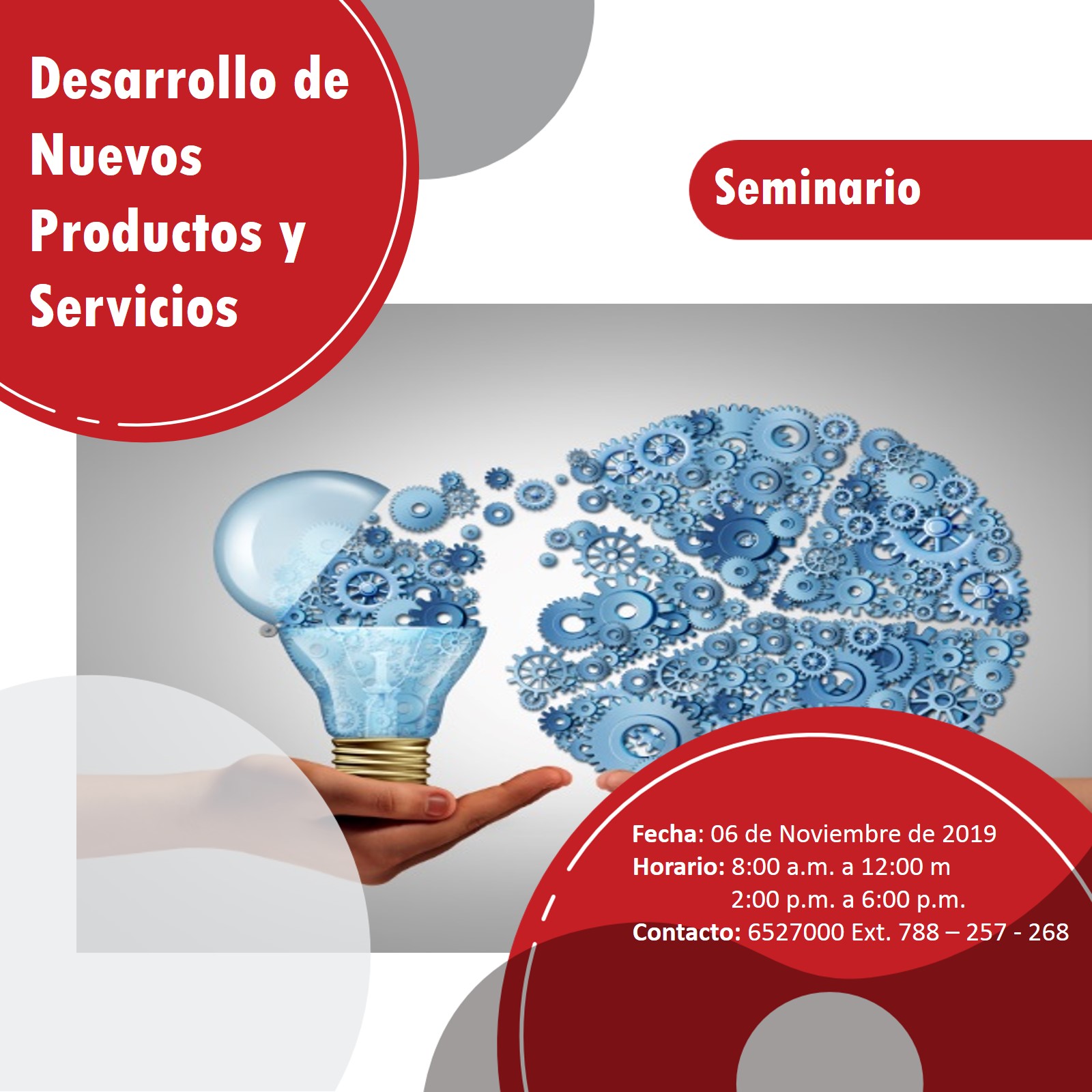 SEMINARIO DESARROLLO DE NUEVOS PRODUCTOS Y SERVICIOS SEMINARIO DESARROLLO DE NUEVOS PRODUCTOS Y SERVICIOS