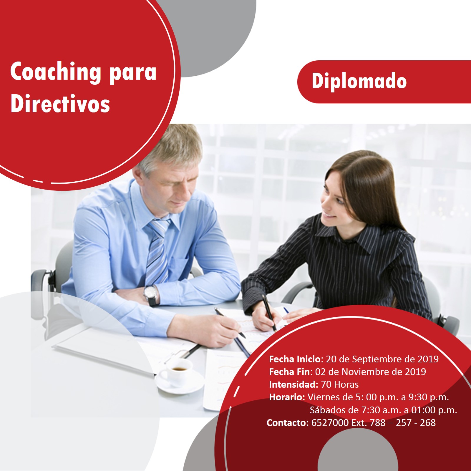 DIPLOMADO COACHING PARA DIRECTIVOS DIPLOMADO COACHING PARA DIRECTIVOS