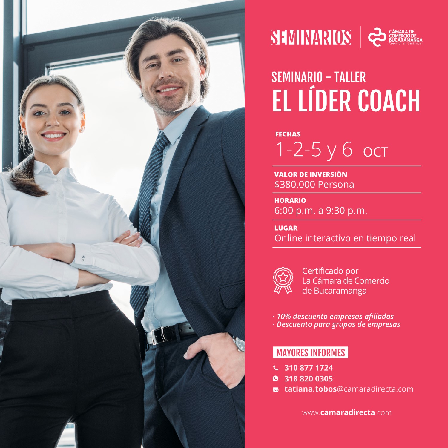 SEMINARIO TALLER EL LIDER COACH SEMINARIO TALLER EL LIDER COACH