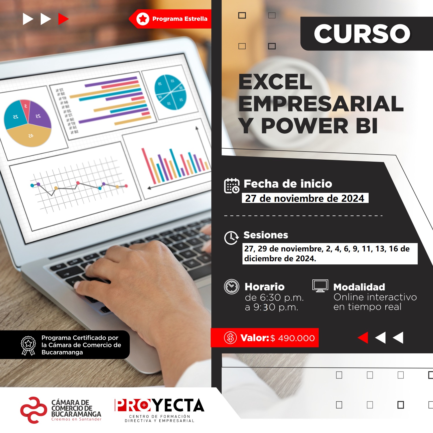 CURSO EXCEL EMPRESARIAL Y POWER BI 