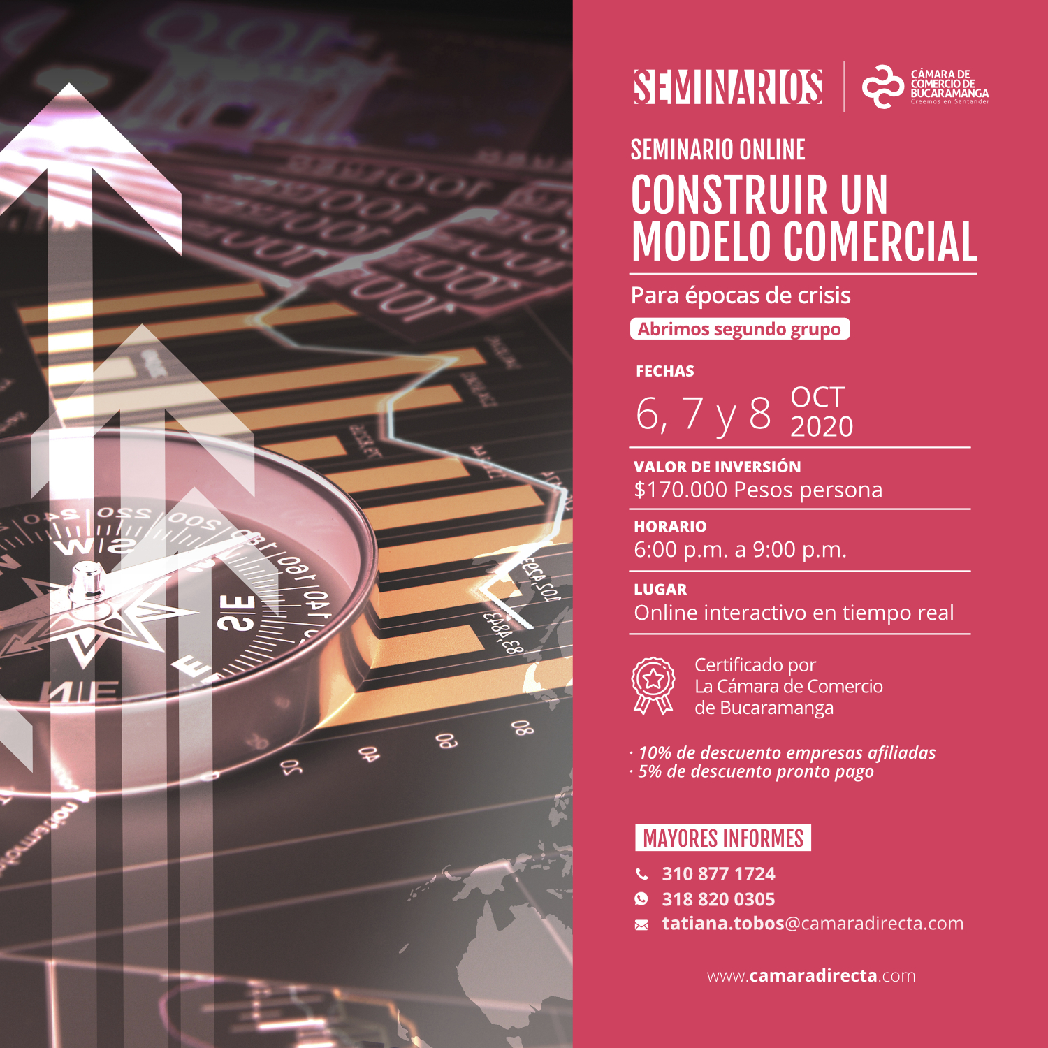SEMINARIO ONLINE CONSTRUIR UN MODELO COMERCIAL PARA EPOCAS DE CRISIS SEMINARIO ONLINE CONSTRUIR UN MODELO COMERCIAL PARA EPOCAS DE CRISIS