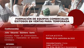 FORMACIÓN DE EQUIPOS COMERCIALES EXITOSOS EN VENTAS PARA TEMPORADA