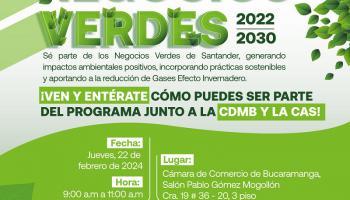 CONVERSATORIO SOBRE PROGRAMA REGIONAL DE NEGOCIOS VERDES 2022 - 2030